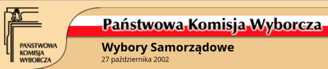 Wybory Samorządowe 27 października 2002